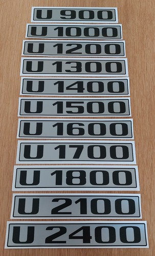 Unimog aufkleber typenschild - aufkleber,