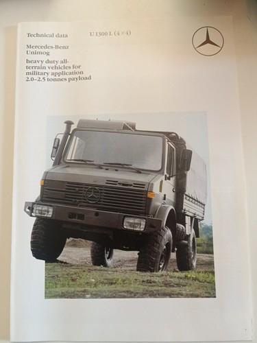 Original prospekt unimog - unimog, u