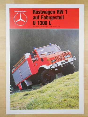 Unimog rw1 feuerwehrauto - unimog,