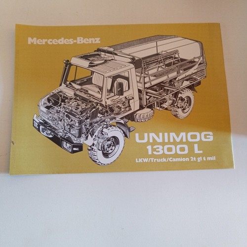 Original prospekt unimog - prospekt,