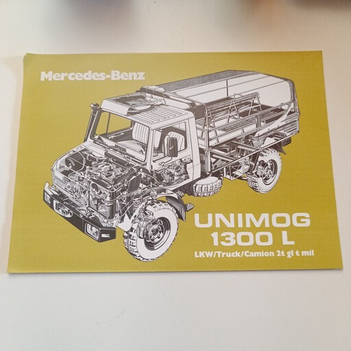 Original prospekt unimog 1300 - original,