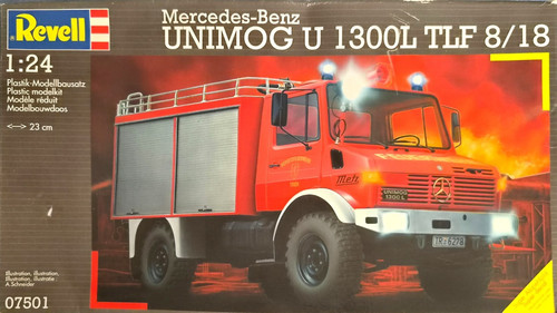 Revell mercedes benz unimog - mercedes,